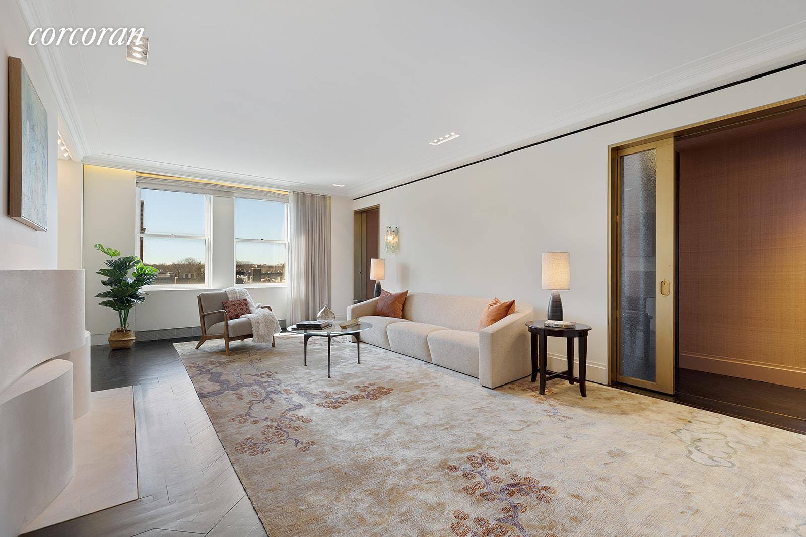 Unparalleled views, light and space in a luxuriously renovated home in Park SlopeA s most coveted full service building.