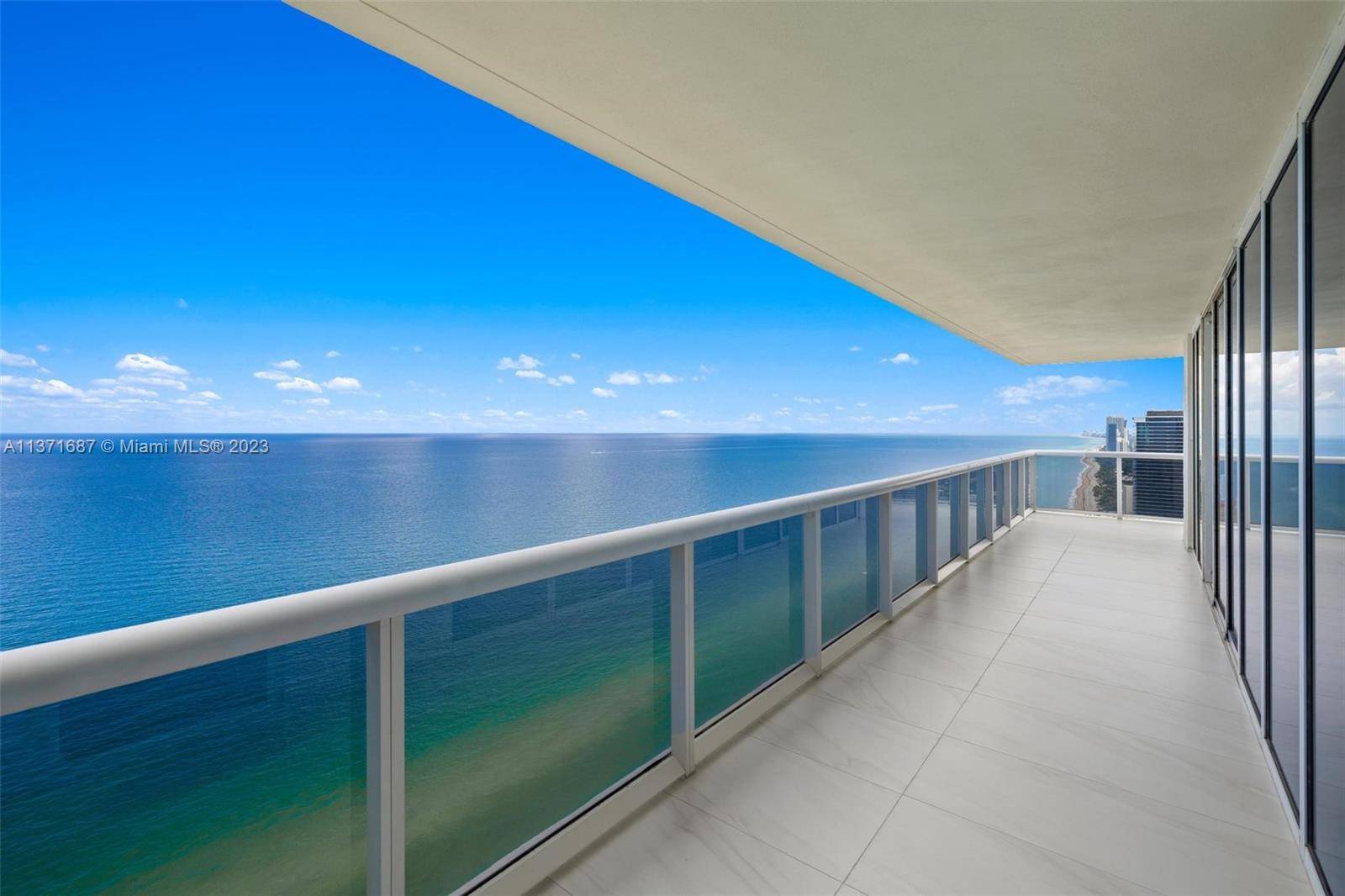 Breathtaking direct ocean and skyline views from every room or from your 586 Sq.