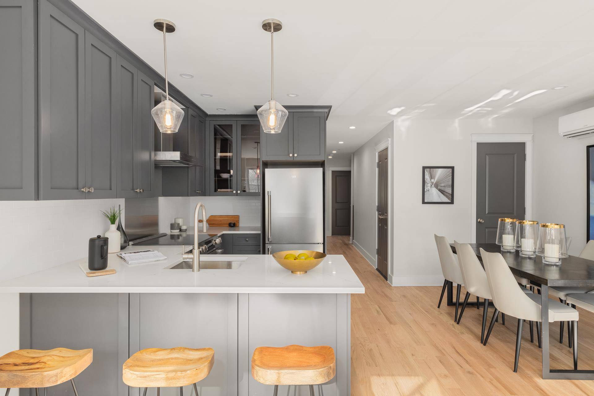 93 Quincy Street, a spectacular new boutique condominium on the hip and historical border of Clinton Hill and Bed Stuy is ready to call home !