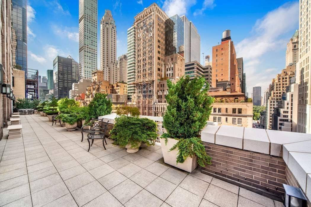This mansion in the sky enjoys 2, 000 square feet of spectacular terraces overlooking Park Avenue along with 6, 000 square feet of magnificent interiors in this enormous mint condition ...
