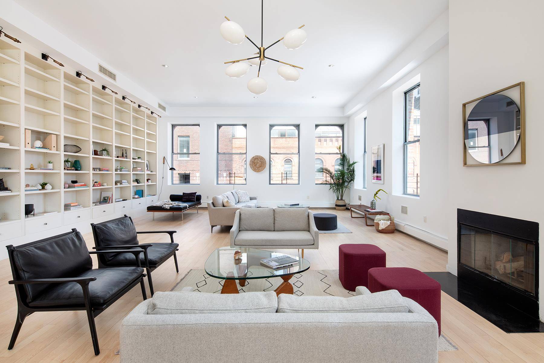 Photo Copyright Travis Mark Photography Enjoy West Chelsea penthouse living at its absolute best in this extraordinary four bedroom, three and a half bathroom duplex with chic interiors and a ...