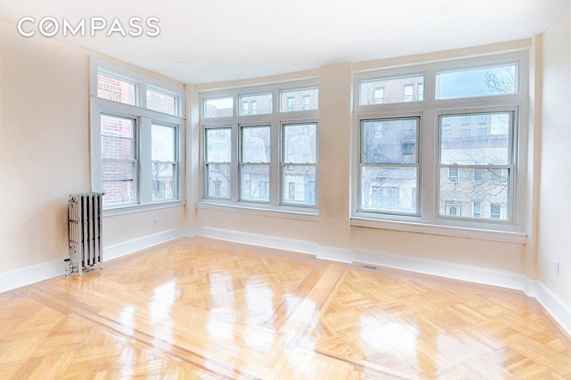 Enormous, bright and loft like 2 bedroom, 1, 220 square feet apartment on a classic Brooklyn townhouse block.