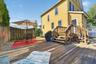 Deck w hot tub pad