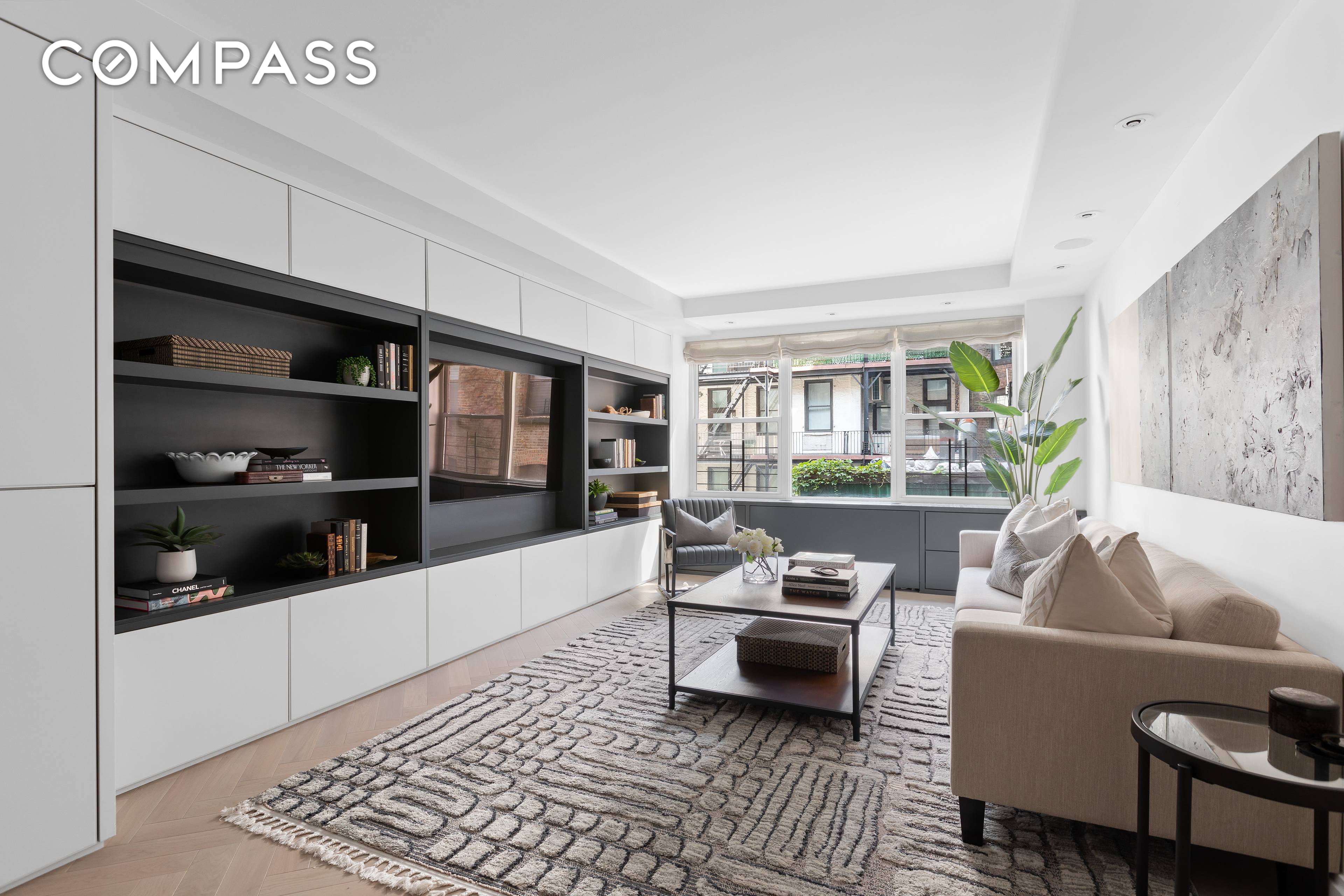 This chic and gorgeous 3 bedroom 2 bathroom apartment in prime Greenwich Village shines with its sleek modern finishes and gracious, generous layout !