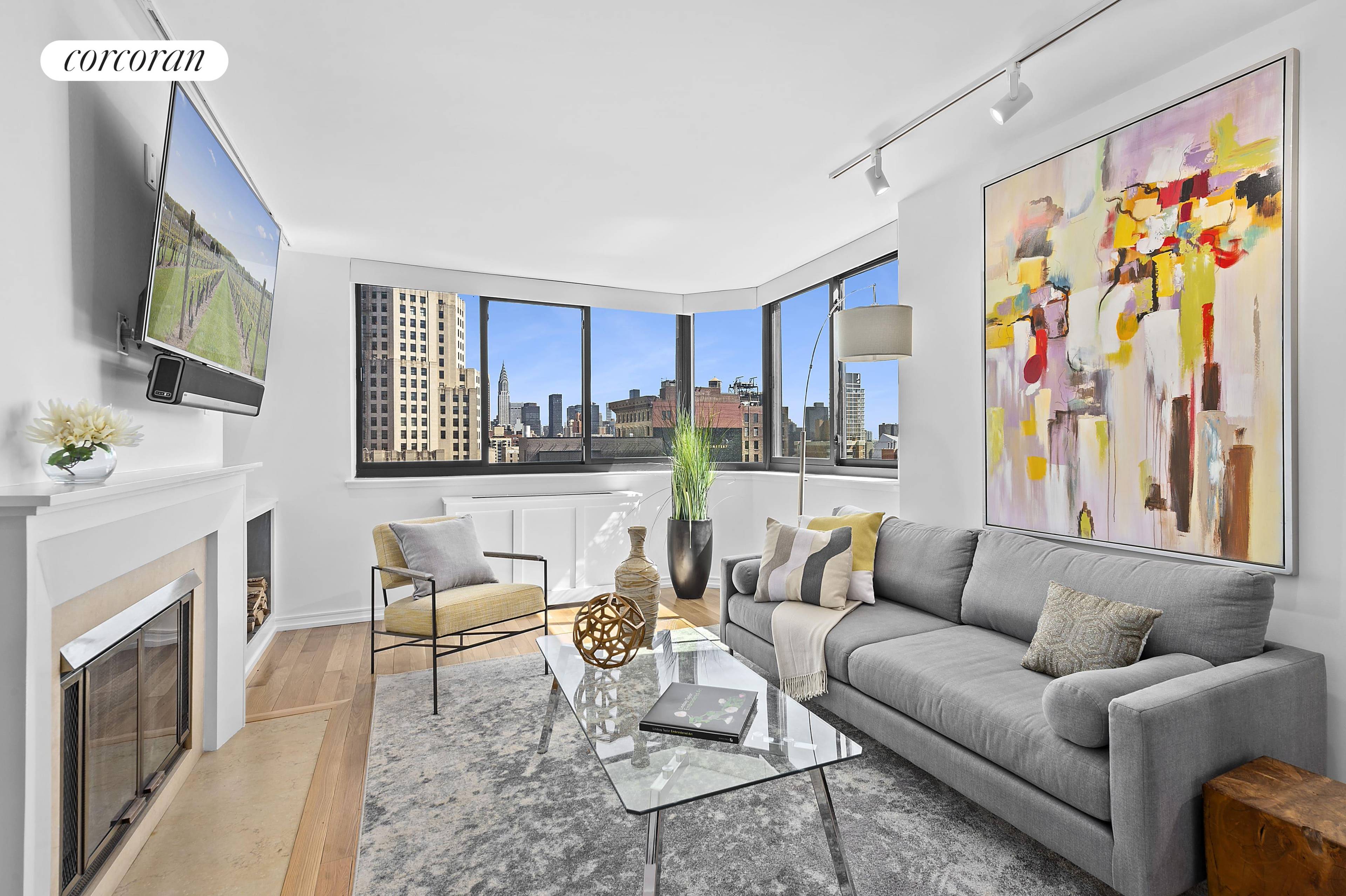 An amazing opportunity to own a renovated Condo at the highly sought after crossroads of Gramercy and Flatiron !