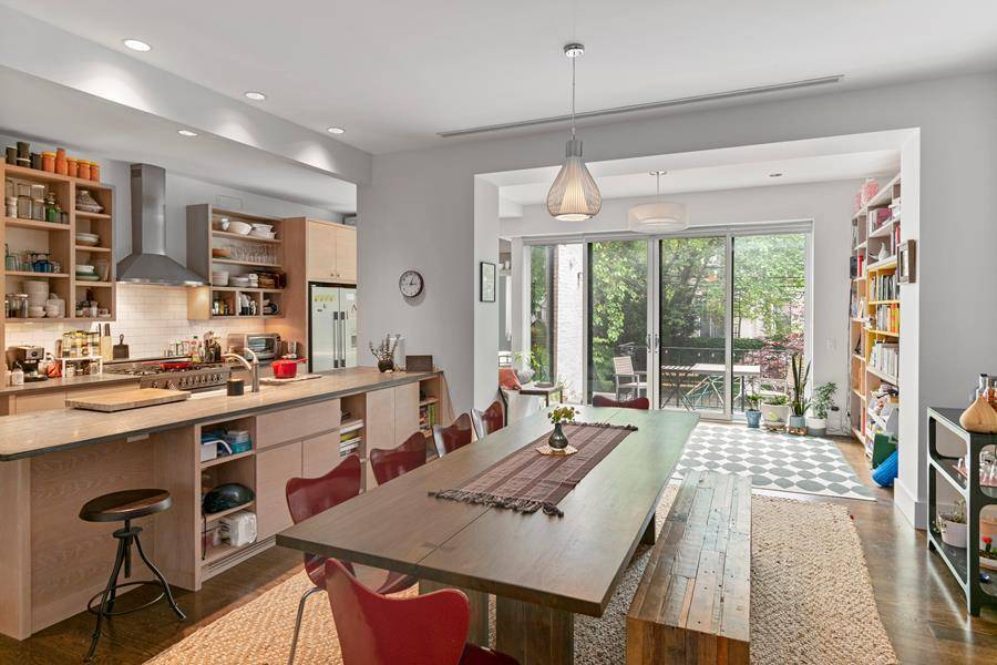 This central Cobble Hill, 25' wide Townhouse, sits on a 28' wide, 100' deep lot, making it a rare find in Brownstone Brooklyn.