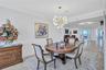 Dining Room with Golf Course Views, Longboat Key Club Views and Gulf Views. Floor to ceiling windows throughout. Eat dinner with views of the Gulf o