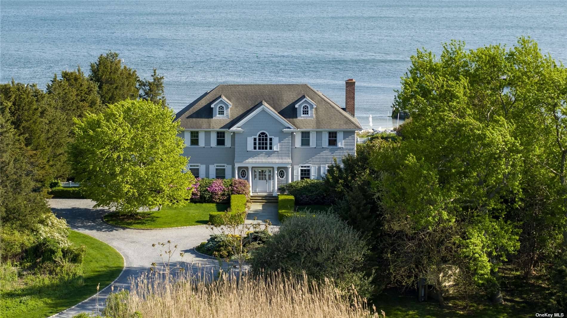 This Bay front estate is absolutely spectacular !