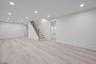 Steps down to basement