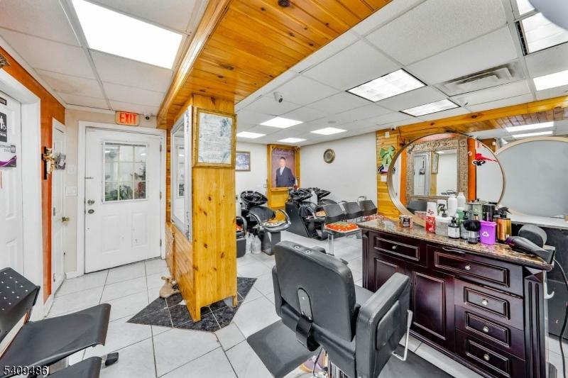 First floor hair salon