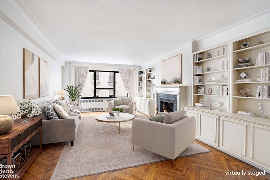 Across from the legendary Frick Collection on a quiet, tree lined block, this light and airy 2 bedroom, 2 bath apartment is located in a distinguished Emory Roth building with ...