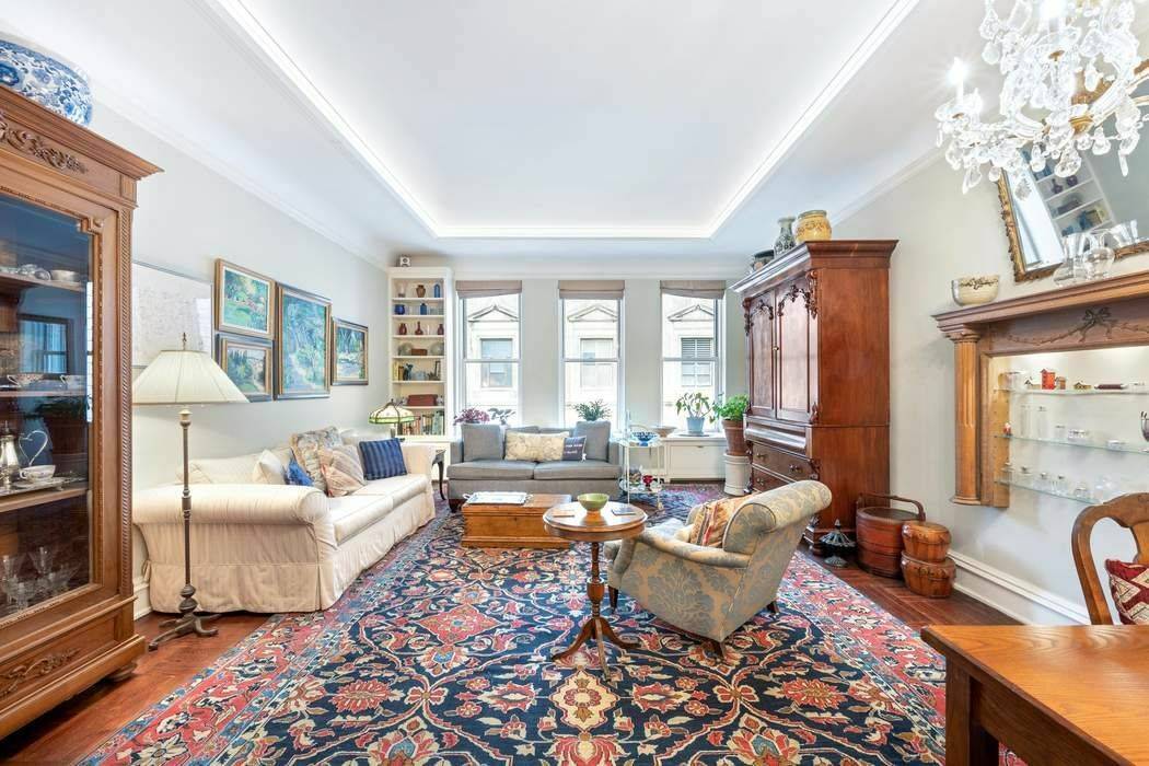 Unique rental offering at one of the most sought after famed buildings located just south of Central Park.