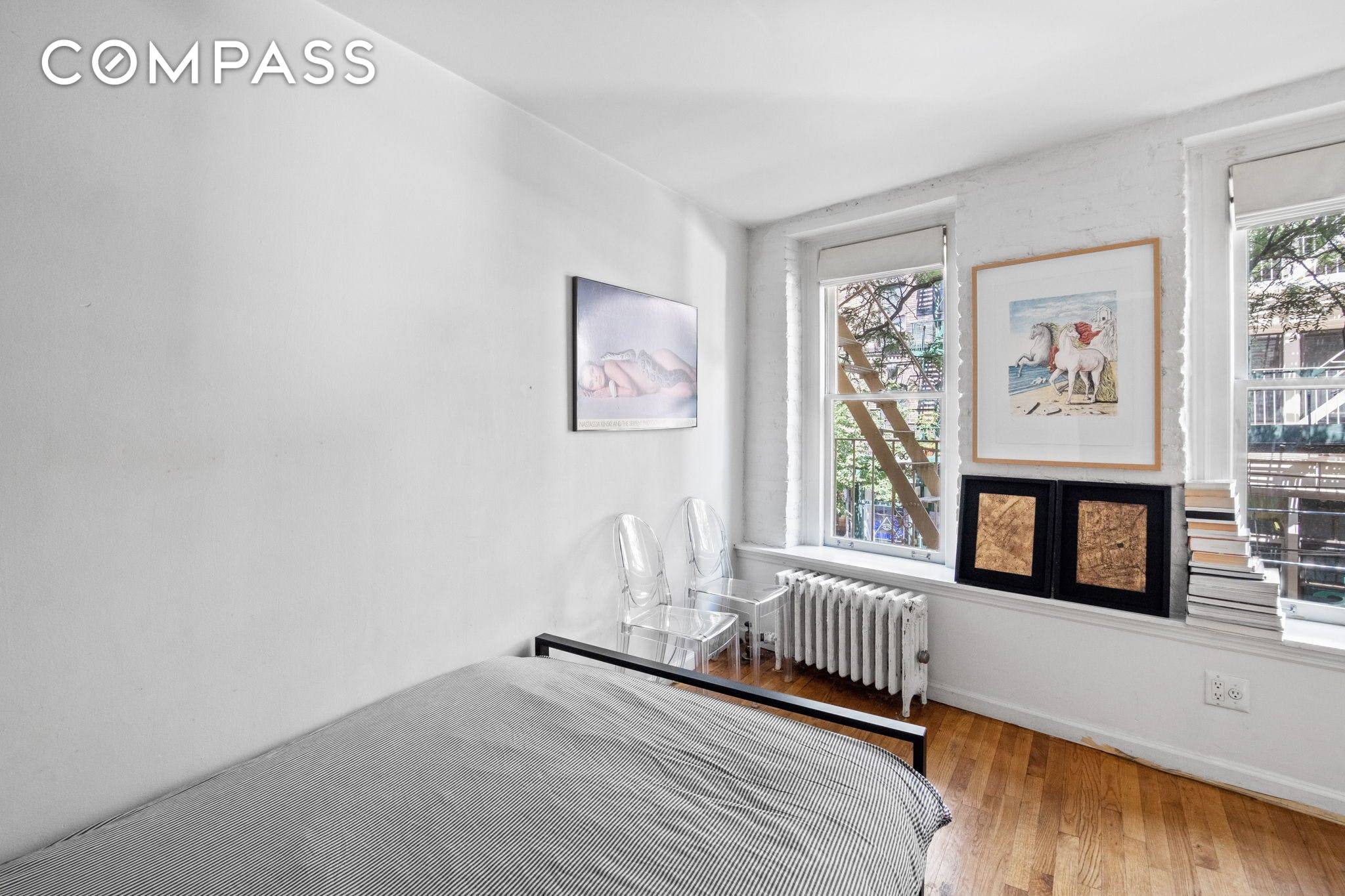 One of kind, a beautiful renovated 2 bedroom apartment on Christopher St, with large windows and lots of natural light throughout the house ; bedrooms can fit a full queen ...