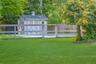 View of yard featuring an outbuilding