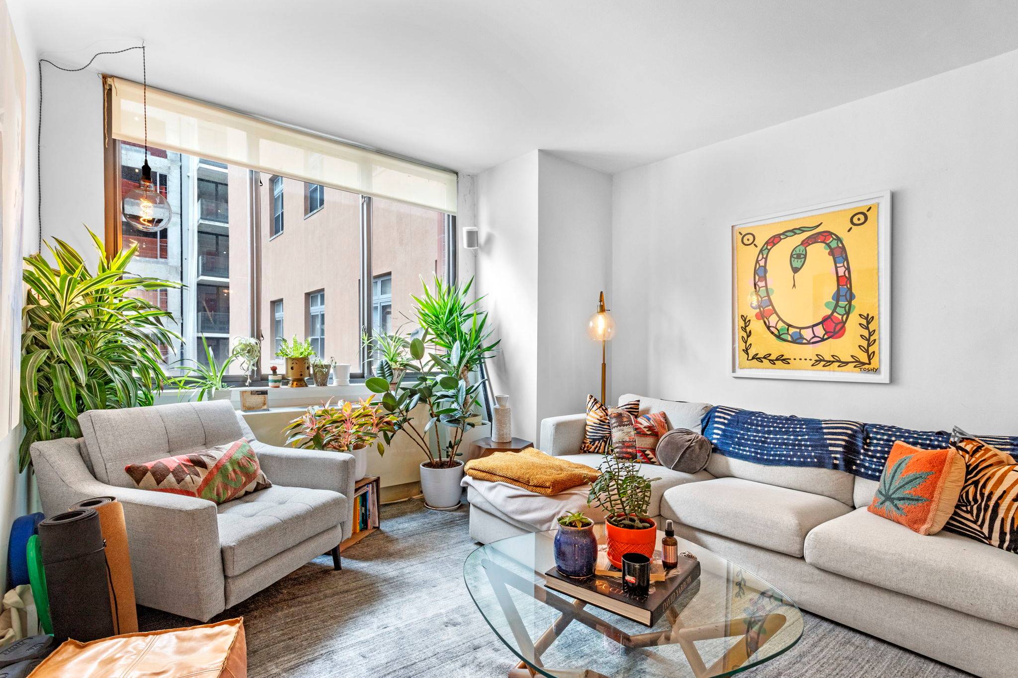 Enjoy downtown living in this true two bedroom, two bathroom home in the Nolita Place Condominium.