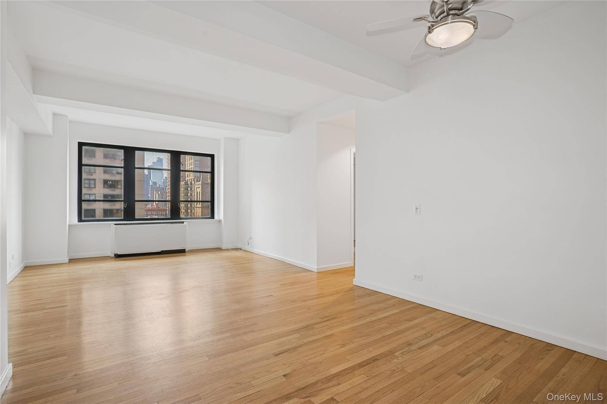 Discover an exceptional two bedroom, two bathroom condominium in the iconic Art Deco Sofia building at 43 W 61st Street.