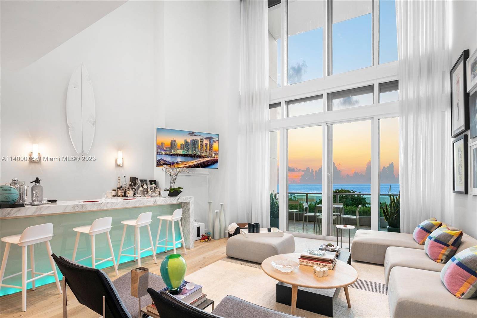 Indulge in luxurious beachfront living at 1455 Ocean Drive, Il Villaggio, Miami Beach !