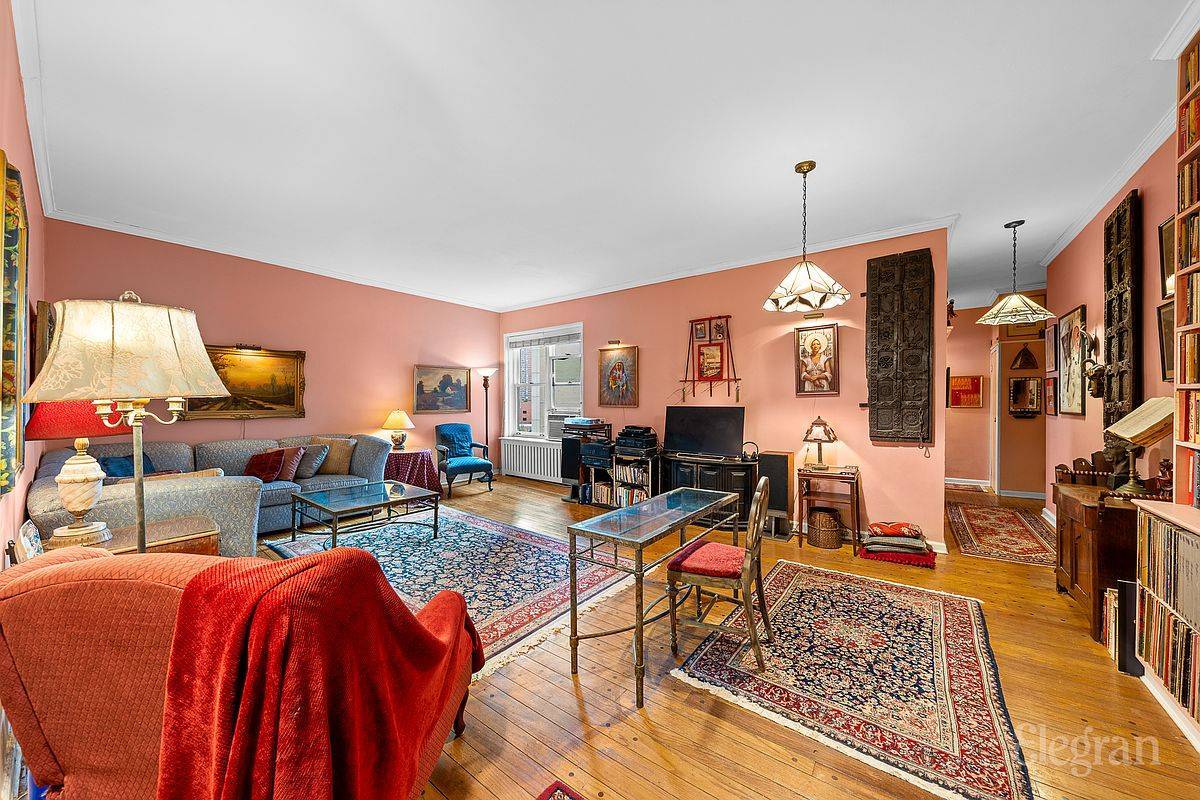 Old world charm inspires a peaceful refuge in this Riverside Drive gem.