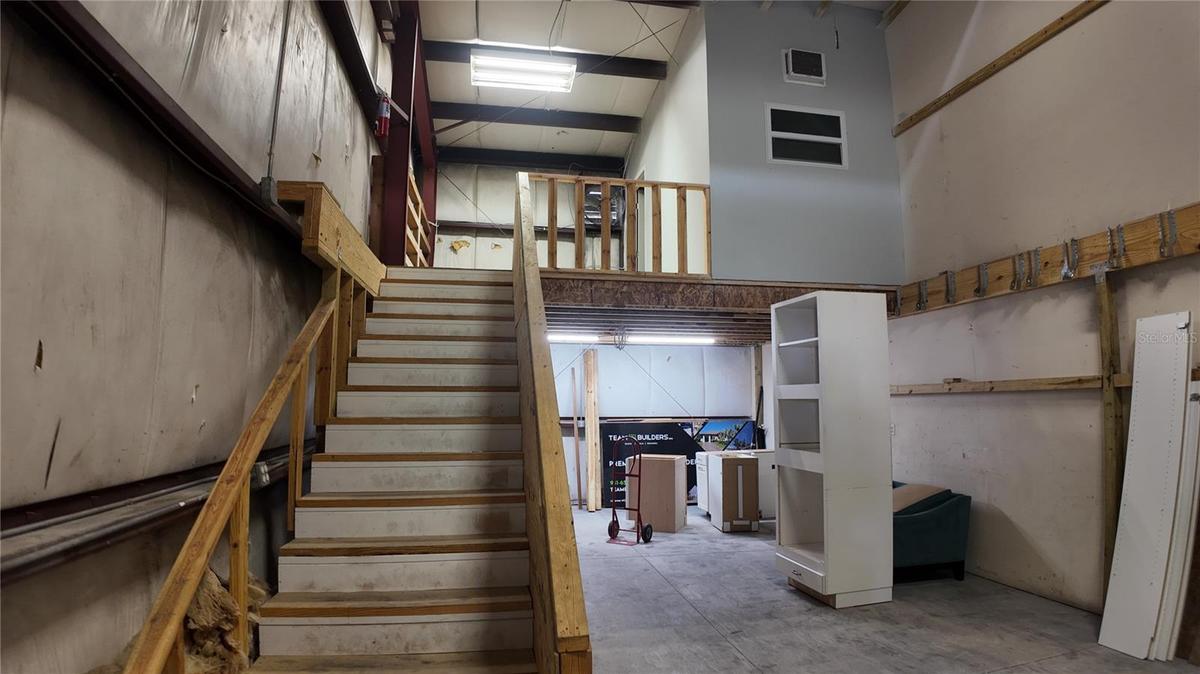 Stairs to 2nd floor
