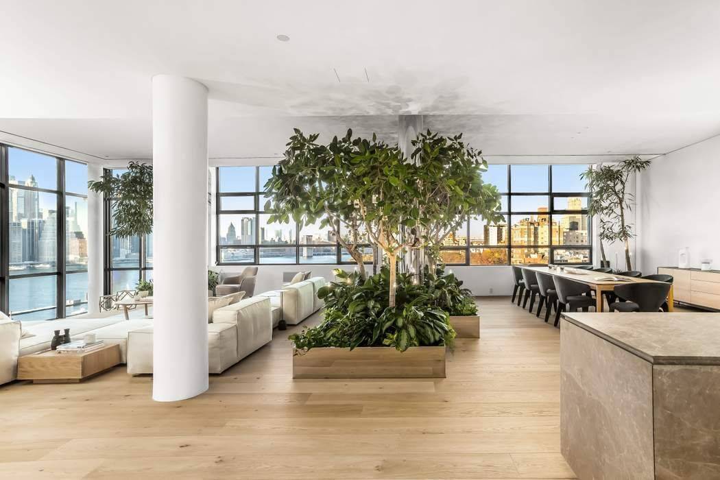 This special home, as we call it, the Tree House, is the most desirable unit in this luxury full service condo in Brooklyn Heights.