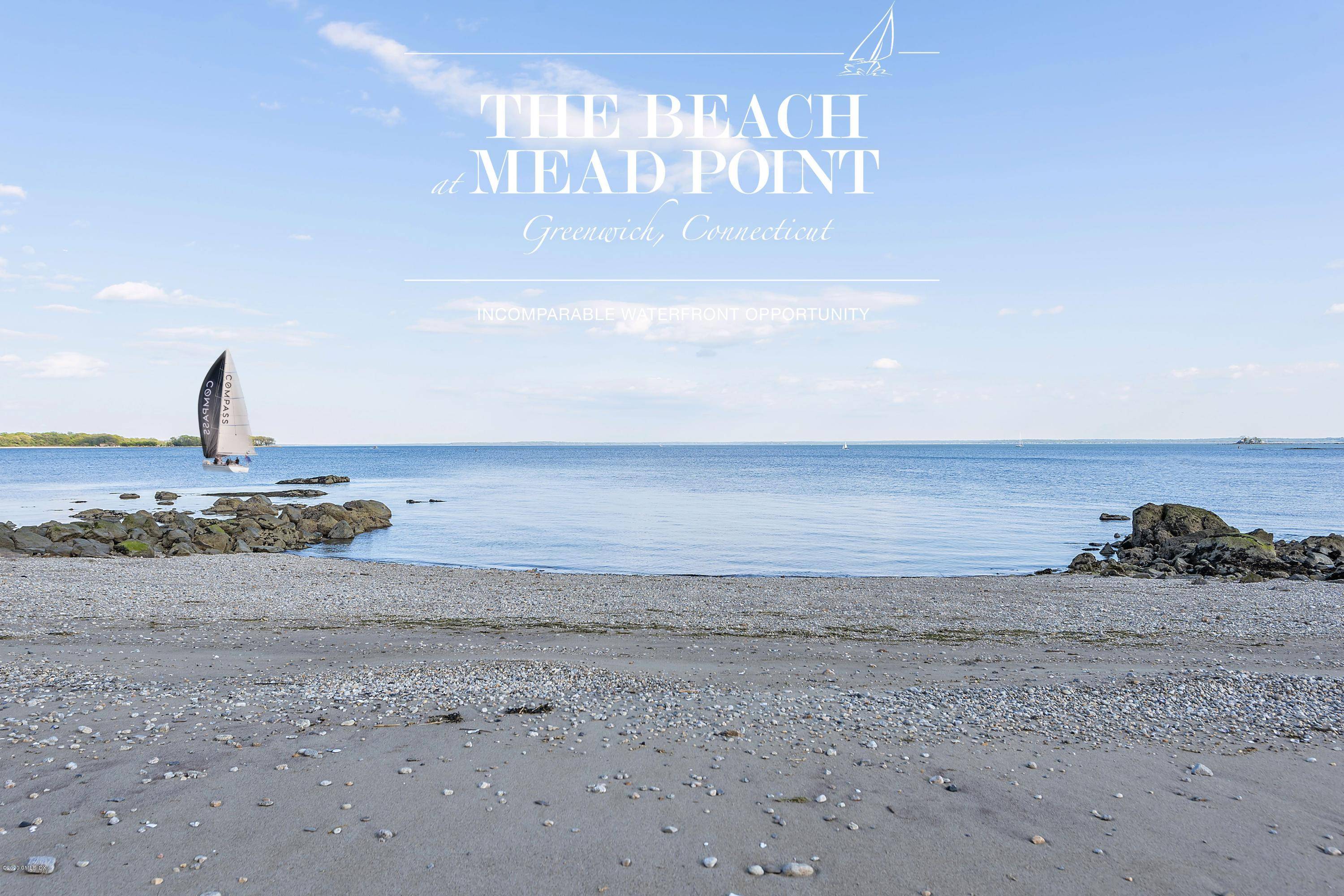 Unrivaled opportunity to develop on the pristine waters of the Long Island Sound, in the exclusive gated Mead Point Association of Greenwich, CT.