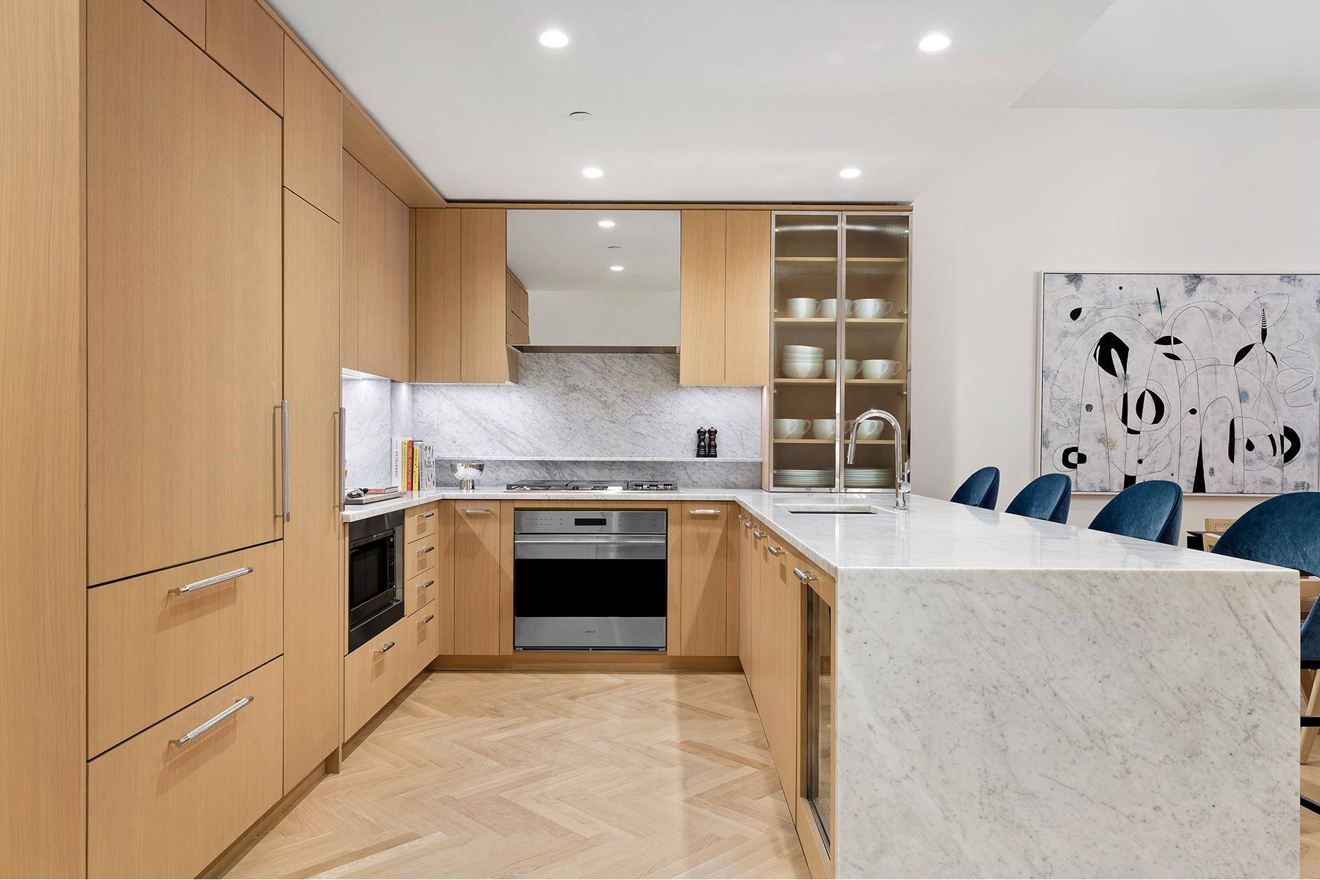 Model Residences Now Open By Appointment Introducing residence 9P at 300 West, a northwestern facing studio offering an open concept living area that boasts custom White Oak herringbone flooring, central ...