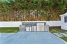 Outdoor kitchen.