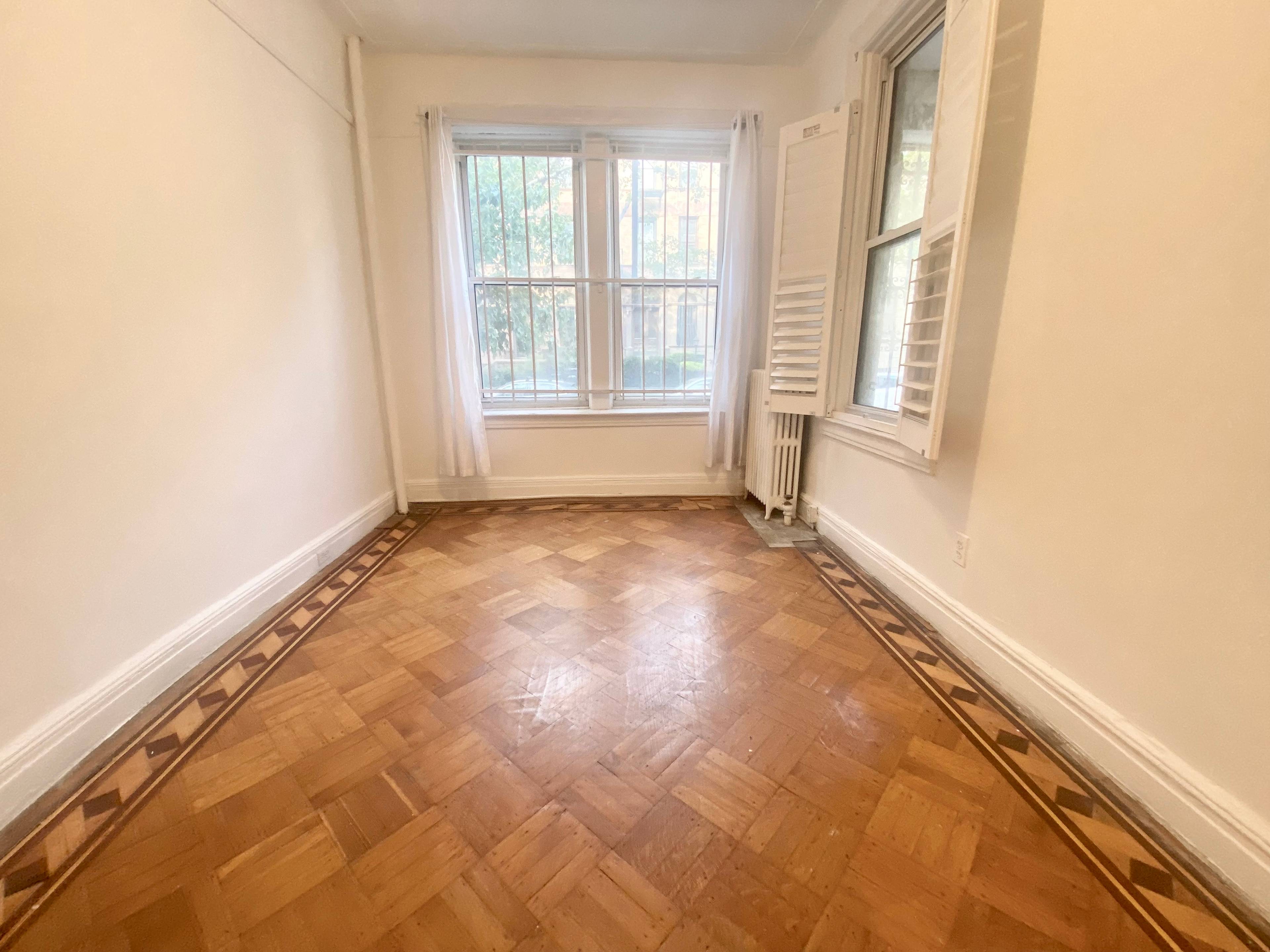 Rarely available and a stone's throw away from Prospect Park.