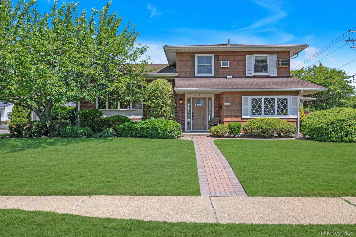 Front entrance to main 3 bedroom, 1.5 bath house with updated kitchen and baths