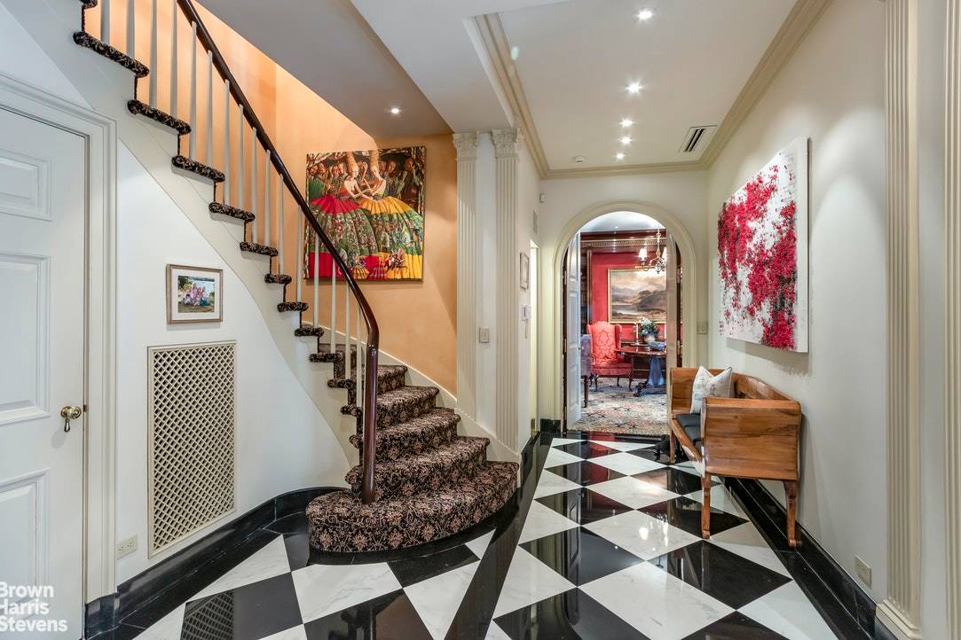 Elegance, glamour, and sweeping scale define this architecturally significant maisonnette duplex.