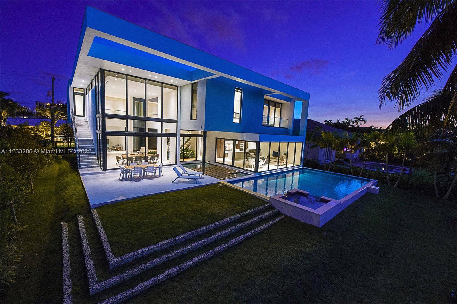 Introducing Sunset Mansion, a 2 story ultra modern, waterfront masterpiece.