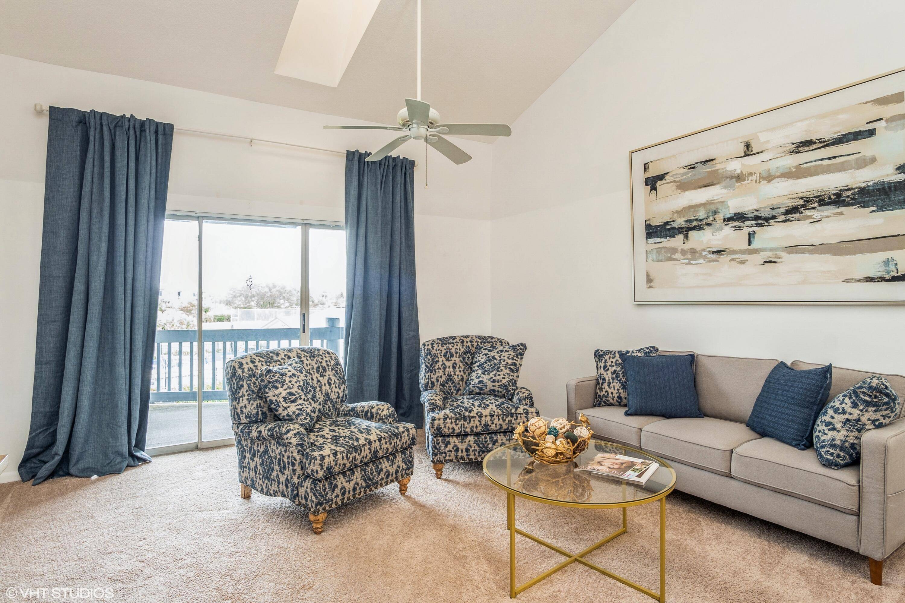 Welcome home to this beautifully furnished condo close to the beach !