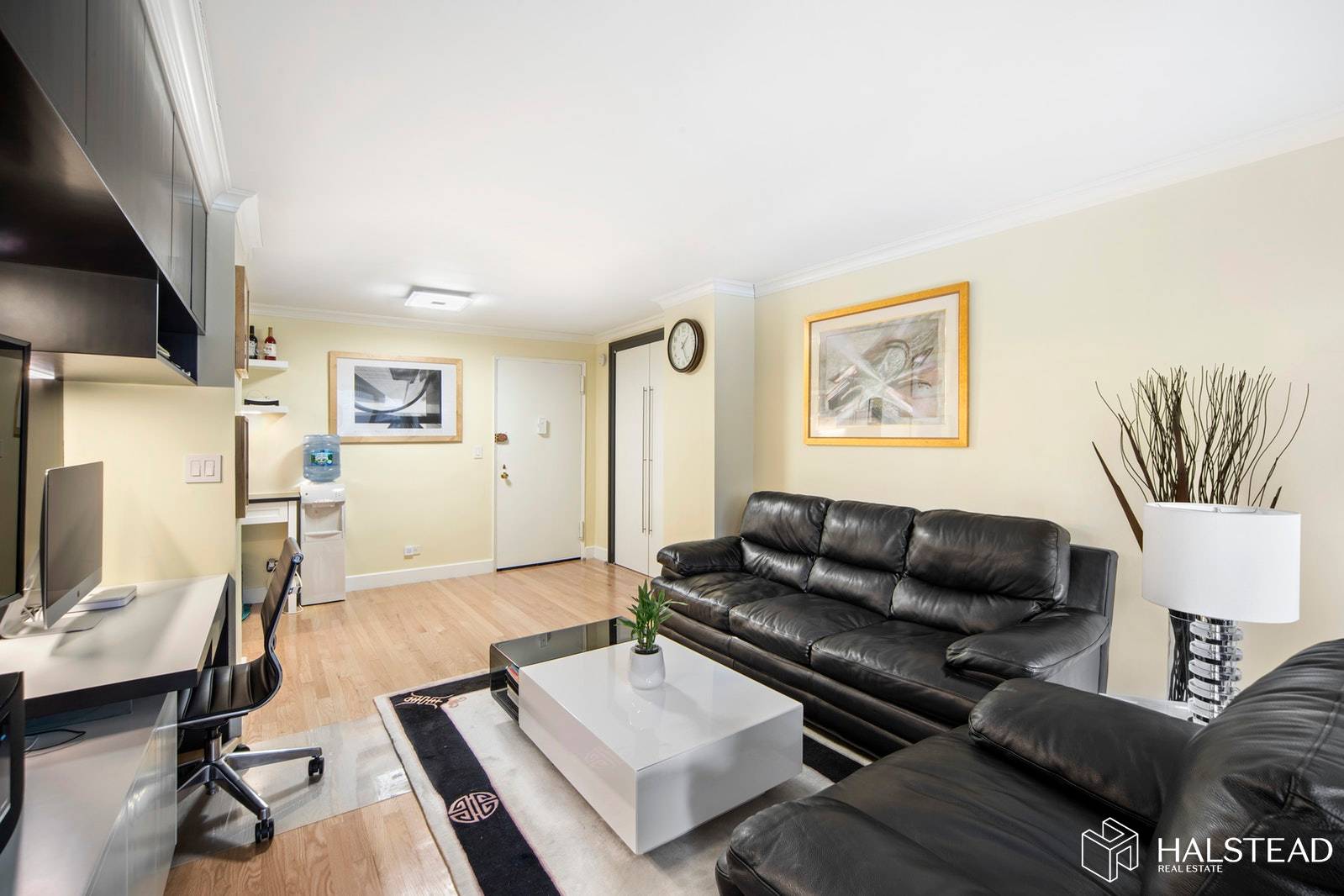 And move right in to this meticulously renovated junior one bedroom studio alcove in a most favorable cooperative.