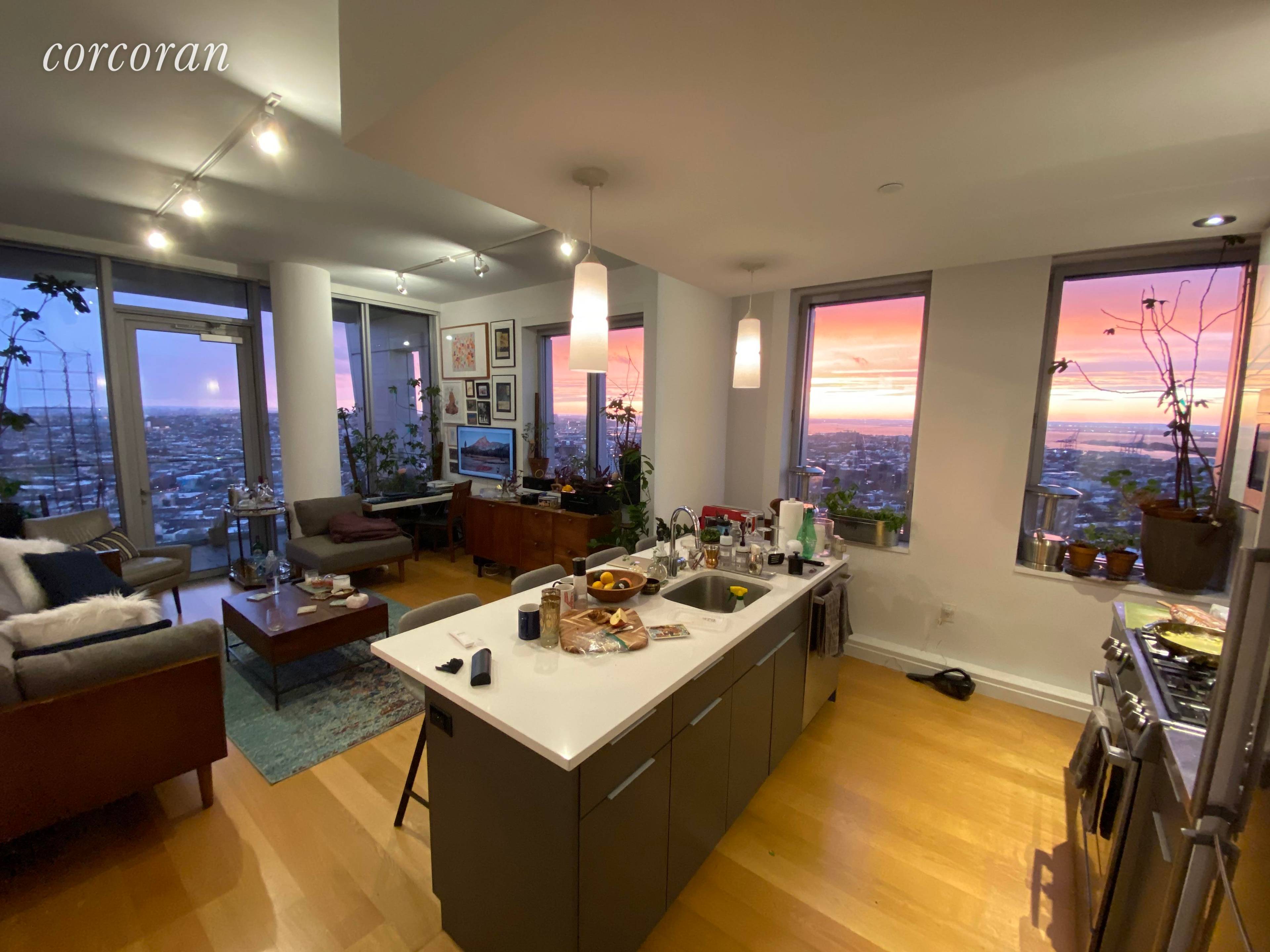 Welcome to 300 Ashland Place in Fort Greene, a large luxury 1BR 1BA with a private balcony.