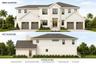Front and Left Elevation Rendering