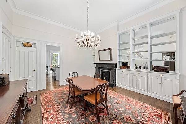 Rarely Found, Always Wonderful FULL FLOOR TOWNHOUSE TREASURE in extra wide townhouse just one flight up to the 2nd floor, the apartment's dramatic, great living spaces enjoy very high 13 ...