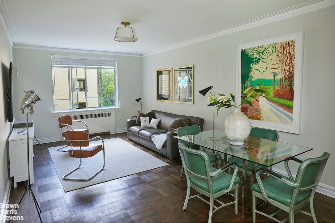 A truly chic and bright sun filled spacious home at historic Chelsea Gardens.