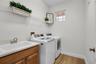 Upstairs laundry