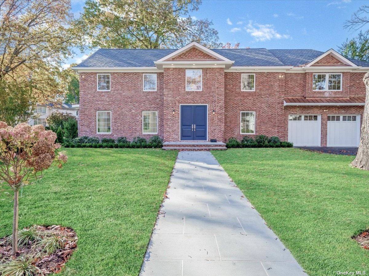 Welcome to this exceptional luxury all Brick Colonial with highest standards, showcasing expansive interior space with a stunning modern design and elegance.