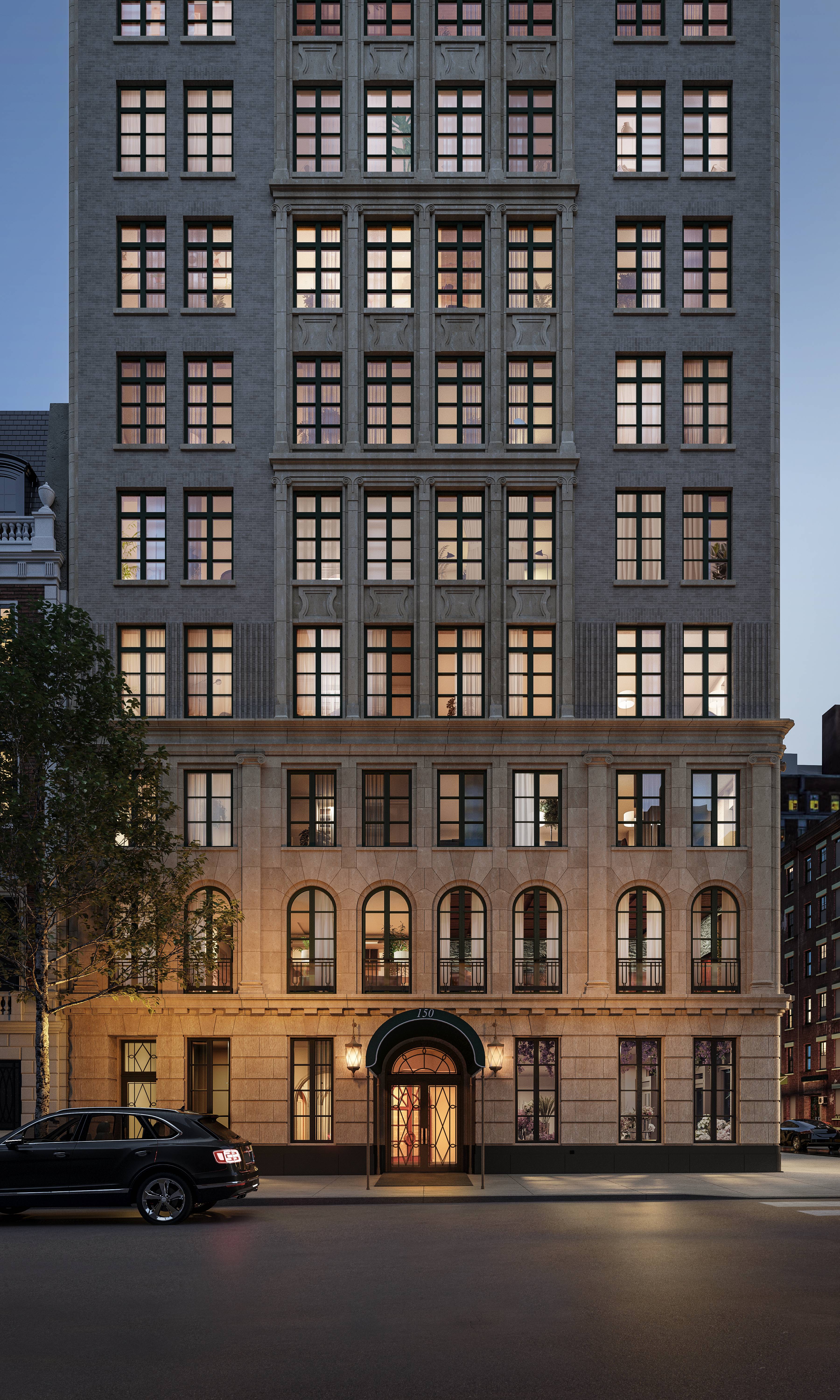 Duplex PH11A is the most unique residence at 150 East 78th Street.