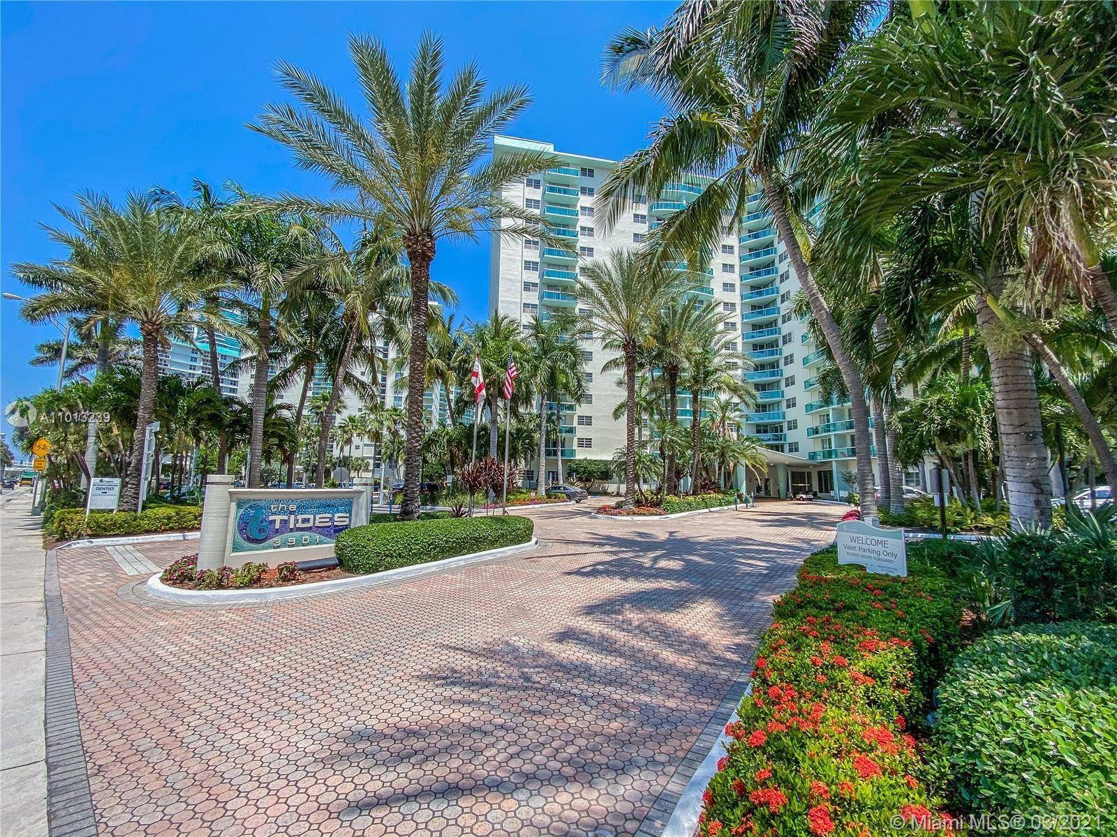 DIRECT OCEANFRONT CONDO, 11TH FLOOR WITH FABULOUS SUNSET INTRA COASTAL VIEW.