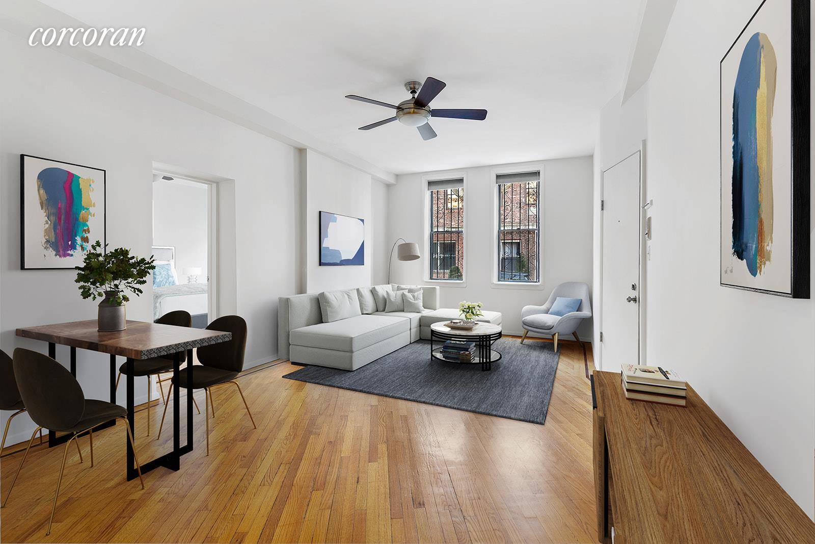 No Fee Rental This fantastic two bedroom, two full bathroom unit is located on the border of Boerum Hill amp ; Cobble Hill.