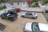 View of car parking for multiple cars