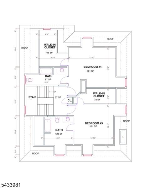3rd Floor Plan