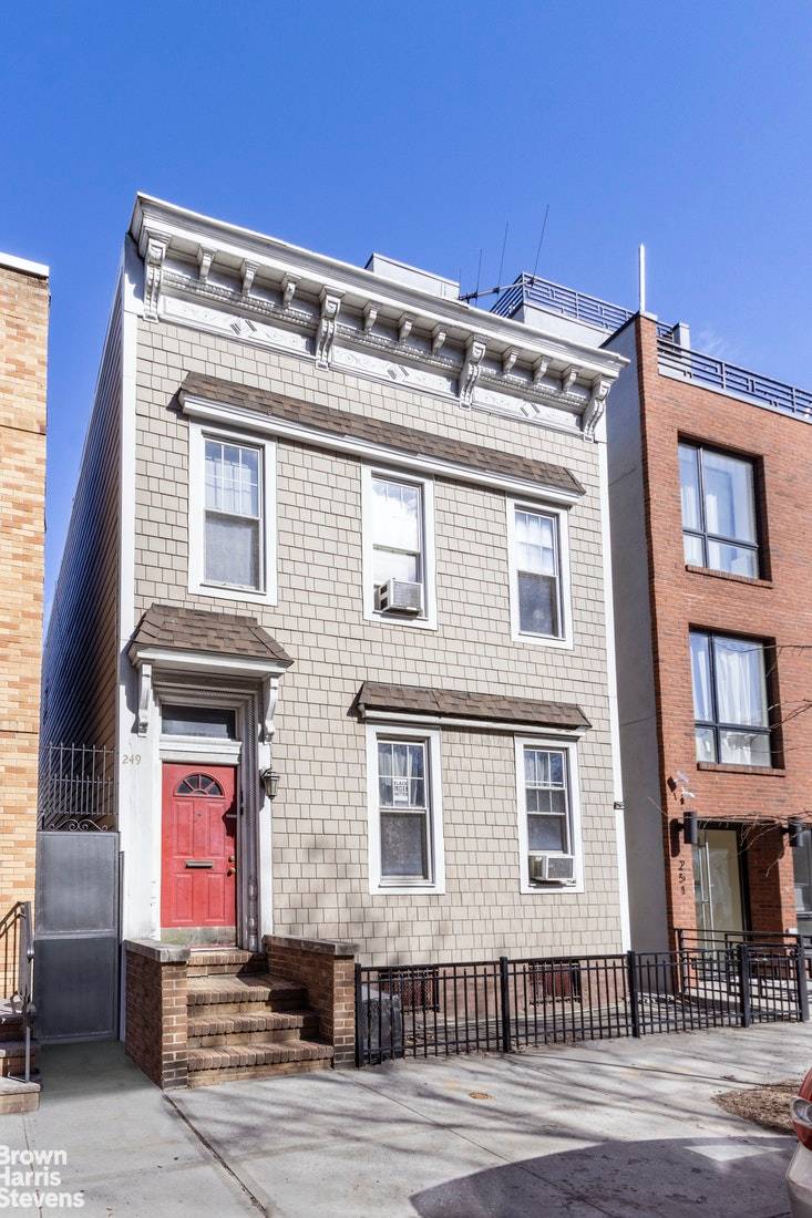 This two family townhouse on one of the best blocks in Williamsburg is now available.