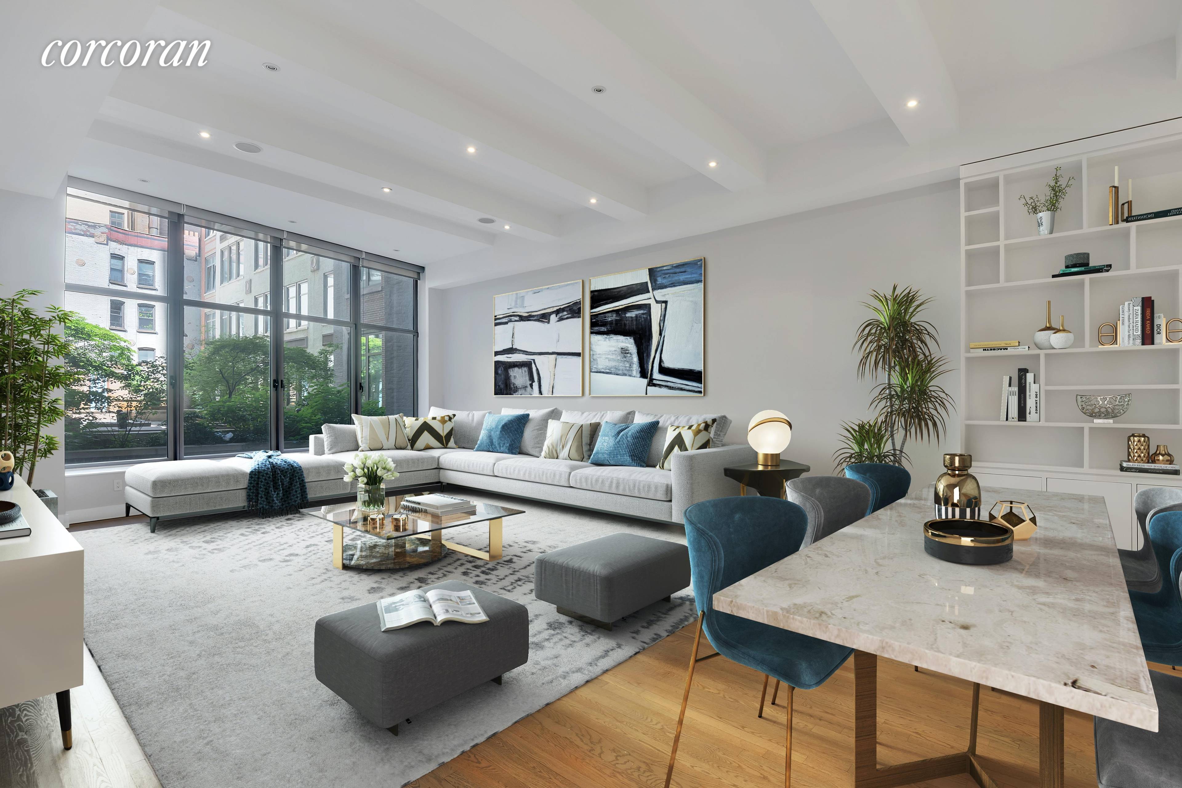 In one of the most sought after buildings in the heart of Chelsea, apartment 3R in the Chelsea Mercantile is the largest individual loft with views of a landscaped courtyard ...