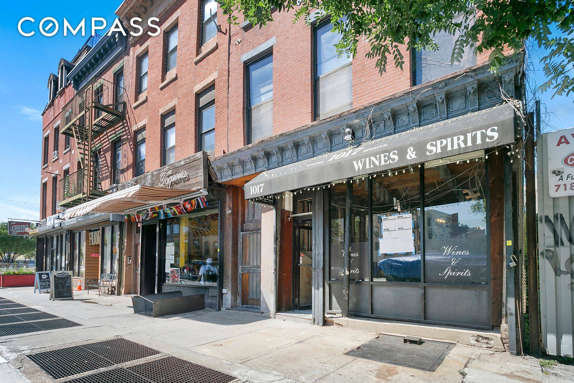 No fee Commercial space for rent along prime pedestrian thoroughfare in Clinton Hill, centrally located to substantial mixed use re development corridor.