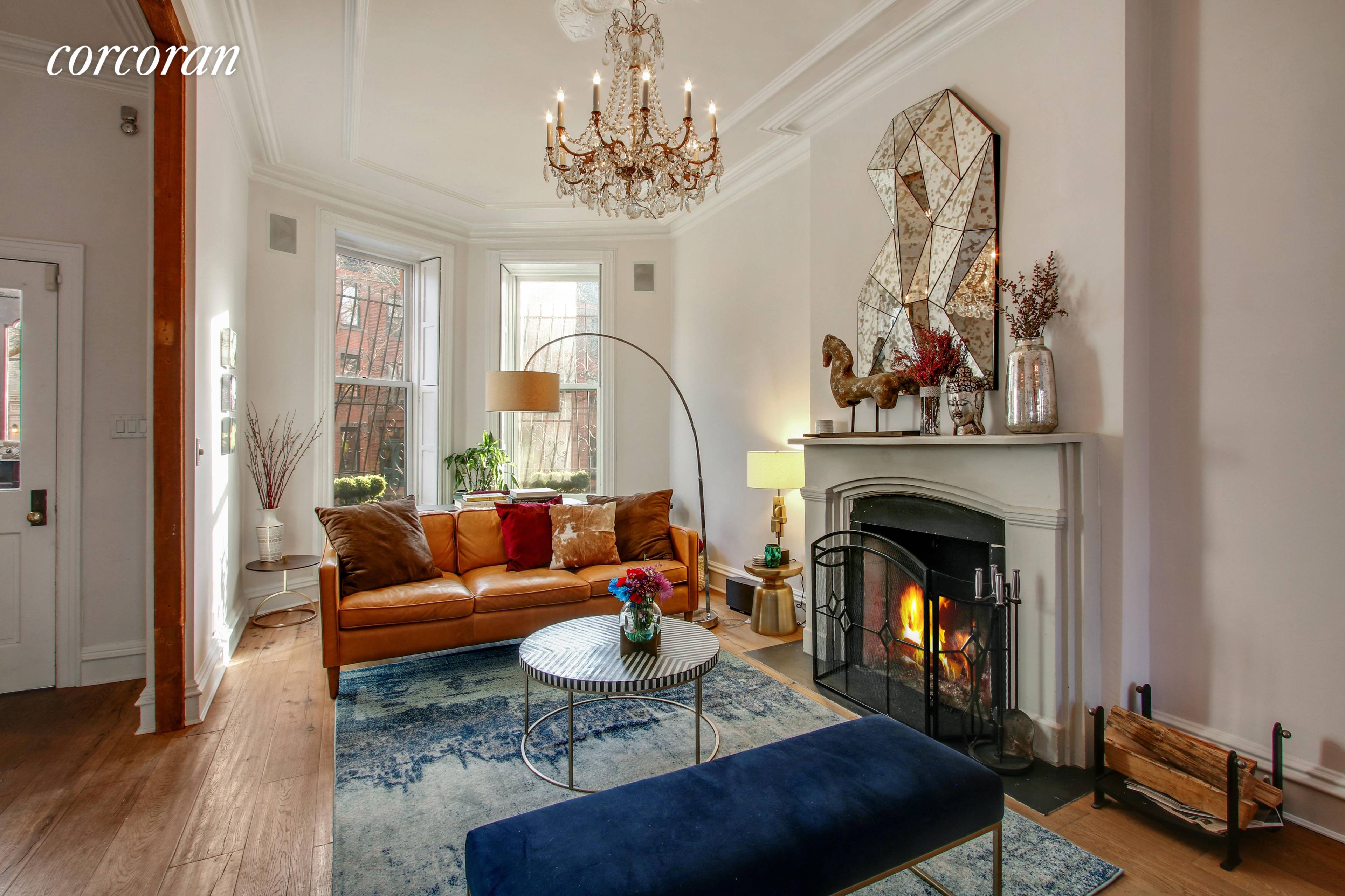 Centrally located in the heart of Park Slope, this beautifully updated, upper duplex features a nice blend of modern finishes and traditional charm throughout.