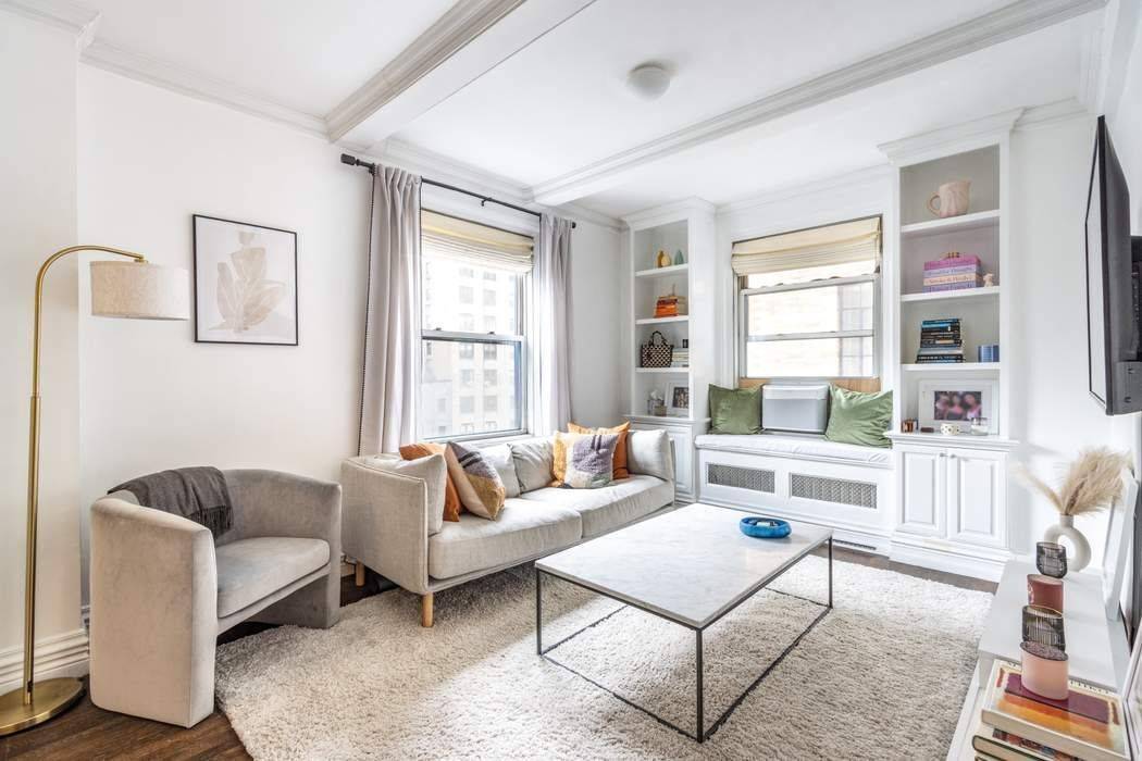 Indulge in the charm of this impeccably designed and tastefully renovated corner 1 Bedroom.