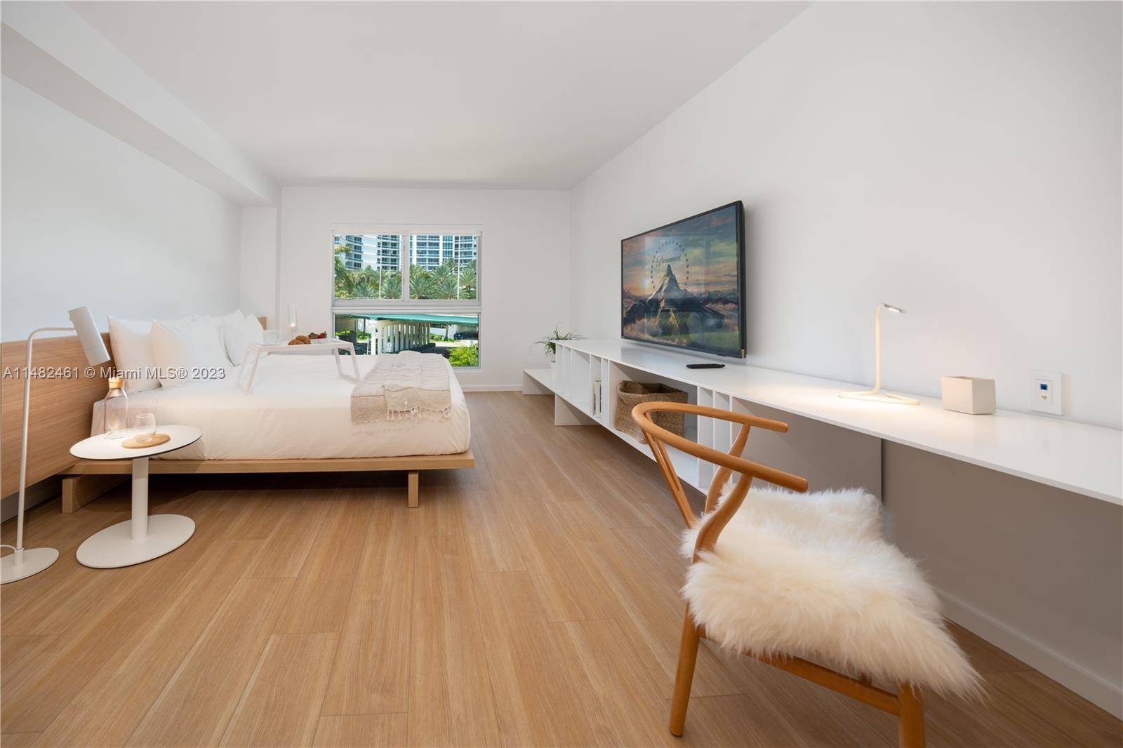 SHORT TERM RENTAL ! Secluded three story building in the exclusive Bal Harbour area accommodates studios, 1 2 bedroom units perfect for living or for an in between homes rental.